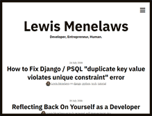 Tablet Screenshot of lewismenelaws.com